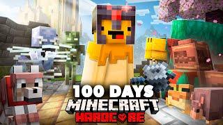 I SURVIVED 100 Days In 1.21 Hardcore MINECRAFT!