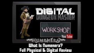 Digital Dungeon Master Workshop, Numenera Full Physical & Digital Review (UNEDITED)