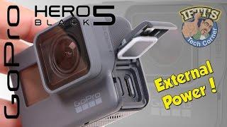 GoPro Hero 5 Black - External Power while Mounted! - GUIDE