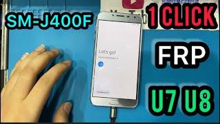 How To Bypass Frp J4 (SM-j400F) U7 U8 Android 10 | Without Alliance Shield | 1 Click Method 2022