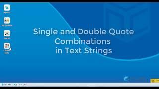 Single and Double Quote Combinations in Python Text Strings