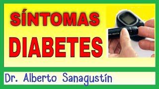 Síntomas de Diabetes Mellitus tipo 1 y tipo 2 (azúcar alta) 