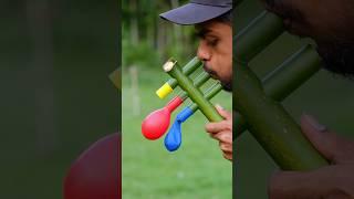 Colorful Balloon & Green Bamboo Creations -Ideas