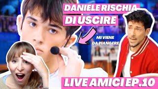 Sfida DIRETTA per Daniele | Reagisco ad Amici 24