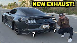 NEW EXHAUST For My Mustang GT!