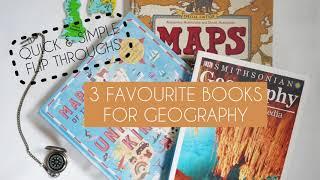 HOMESCHOOL GEOGRAPHY BOOKS || MAPS book || DK geography