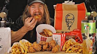 [ASMR] Eating KFC Gravy Triple Bucket [Crispy Crunchy Triggers]