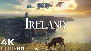 Ireland 4K • Scenic Relaxation Film with Peaceful Relaxing Music and Nature Video Ultra HD