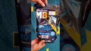 Musclblaze (MB) Raw Whey Protein 80% Unboxing from Flipkart #shorts #protien #flipkart