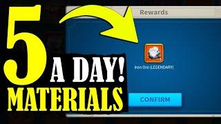 Maximize Your Material Income With This! (Up To 5 A Day, F2P & Small Spenders)