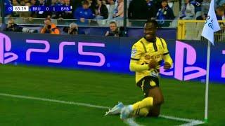 Club Brugge vs Borussia Dortmund (0-3), Jamie Gittens Goals Doubles/Results And Highlights-2024.