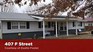 407 F Street Miami, OK 74354 | Dustin Foster | Homes for Sale