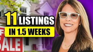 Realtor Gets 11 Listings in 10 Days in a NEW MARKET [Revealing Her Proven Strategy]