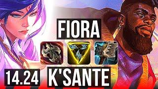 FIORA vs K'SANTE (TOP) | KR Master | 14.24