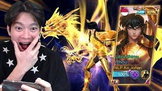 Review Skin CHOU Libra Shiryu, Wah Ini Mah Kualitas 10 Juta!! Keren Parah!! - Mobile Legends