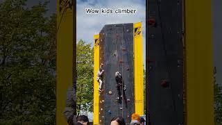 Wow kids Climber #climber #climb #kids #travel #shorts