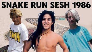 Hawk, Hosoi, Cab, Miller:: The 1986 Vancouver Snake Run sesh