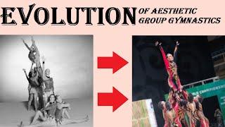 EVOLUTION OF AESTHETIC GROUP GYMNASTICS #ThisIsAGG