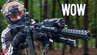 THIS Airsoft GUN Is INSANE It’s Basically CHEATING!!?? (Wolverine mtw)