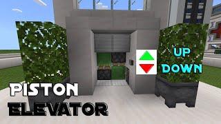 HOW TO MAKE AN ELEVATOR In Minecraft (EASY)