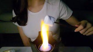 ira ASMR️ Marshmallow l Eating Sound l Mukbang️