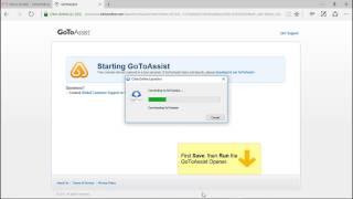 How to use Citrix GoToAssist On windows computer for remote technical assistance