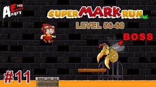 Super Mark Run - Gameplay #11 level 56-60 + BOSS (Android)