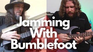 Bumblefoot 'Planetary Lockdown' Jam Along - Dan Leggatt