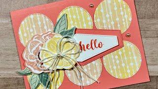 Quick And Easy Card Using Designer Series Paper