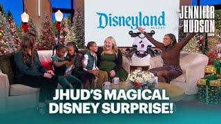 Jennifer Hudson Surprises Adoptive Family with a Magical Disney Gift