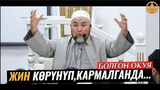 ЖИН КӨРҮНҮП,КАРМАЛГАНДА...(болгон окуя). Шейх Чубак ажы