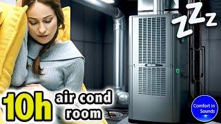 Air Conditioner Room Ambience Sound (NO ADS), Sleep, Study or Focus - White Noise, ASMR