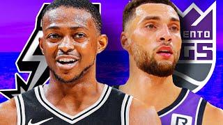 De'Aaron Fox TRADED to the Spurs and Zach LaVine TRADED to the KINGS!?