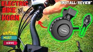 Electric Bike Horn 120db Rechargeable - Install/Review