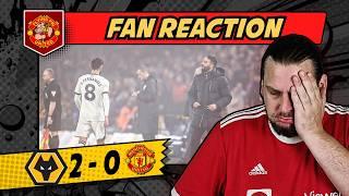 RANT  Bruno Fernandes Red Card BOTTLE JOBS! Wolves 2-0 Man Utd GOALS United Fan REACTION