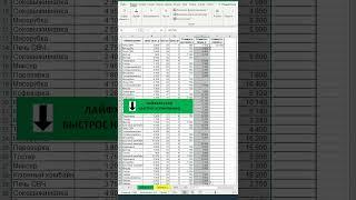 ЛАЙФХАК EXCEL - БЫСТРОЕ КОПИРОВАНИЕ