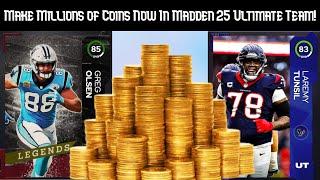 These Methods Can Make You Millions of Coins! Best Coin Making Methods in Madden 25 Ultimate Team!