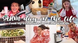 DAY IN MY LIFE WHAT I EAT, NEW CROCKPOT RECIPE | Tara Henderson