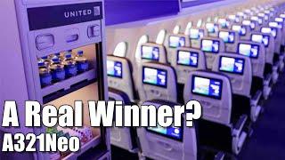 Did United get EVEN BETTER? A321Neo Economy Review