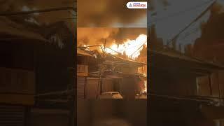 Massive Fire Erupts in Shopian's Main Market, No Casualties Reported | Asianet Newsable