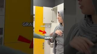 Karen attacks hijabi in locker room instant karma️