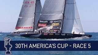 30th America's Cup Race 5 ITA vs. NZL | AMERICA'S CUP