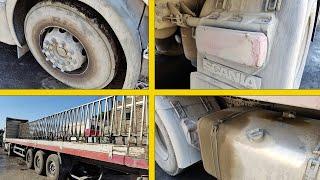 How to wash "COCA COLA" carrier trailer truck? #satisfying #PRESSURE_WASHING