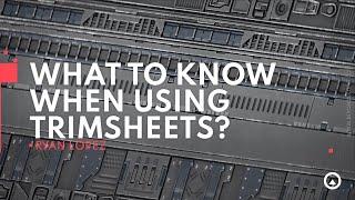 Trimsheet Techniques for Game Environment Artists