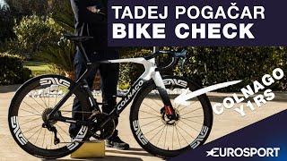 Pogačar's NEW Bike  | Colnago Y1Rs Bike Check | Eurosport Cycling