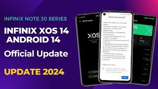 Infinix XOS 14 (Android 14 ) New Update in infinix note 30 series