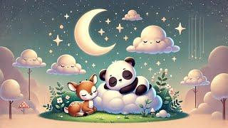  Cozy Baby Dreams | Panda & Deer Lullabies for Sweet Sleep | Relaxing Bedtime Music for Kids 