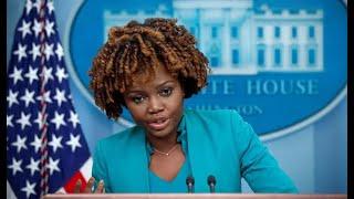 White House briefing with Karine Jean-Pierre