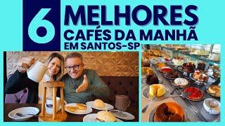 CAFÉS DA MANHÃ IMPERDÍVEIS EM SANTOS - SP