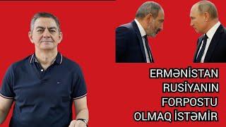 Rusiya Ermənistandan əl çəkmək istəmir.  Əli Kərimli Ermənistandakı dövlət çevrilişinə cəhddən danış